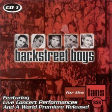 Load image into Gallery viewer, backstreet boys for the fans cd #1, music cd
