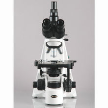 Load image into Gallery viewer, AmScope T690C-PL Trinocular Compound Microscope, 40X-2500X Magnification, WH10x and WH25x Super-Widefield Eyepieces, Infinity Plan Achromatic Objectives, Brightfield, Kohler Condenser, Double-Layer Me
