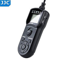 Load image into Gallery viewer, JJC Intervalometer Timer Remote Control Time-Lapse Video Compatible with Fuji-Film X-T3 X-T4 X-T30 X-PRO3 X-T2 X-T1 X-T20 X-T10 X-PRO2 X-T100 X100V X100F X100T X-E3 GFX 100/50R/50S Replace RR-100
