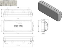 Load image into Gallery viewer, NavPod GP2300 InstrumentPod Un-Cut (usable face = 15.3&quot; w x 5&quot; h)(38.9cm W x 12.7cm H) for 12 Wide Guard
