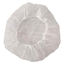 Load image into Gallery viewer, 100 PCS--21&quot;, Disposable Bouffant (Hair Net) Caps, Spun-Bounded Poly, Hair Head Cover Net, Non-Woven, Medical, Labs, Nurse, Tattoo, Food Service, Health, Hospital
