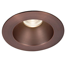 Load image into Gallery viewer, WAC Lighting HR3LEDT118PS830CB Tesla PRO 3.5&quot; LED Round Open Reflector Trim with Light Engine 3000K Narrow Beam, (80+ CRI), Copper Bronze
