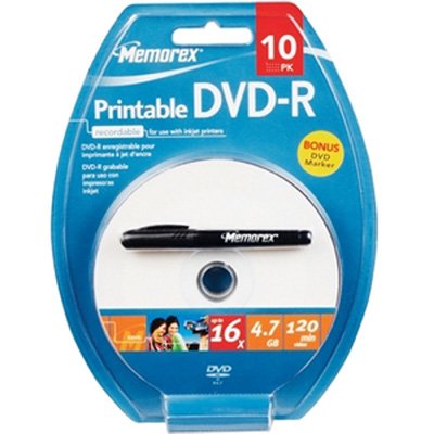 DVD-R 4.7GB 10 PACK