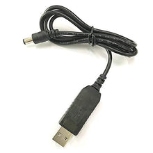 Load image into Gallery viewer, BTECH USB Smart Convertor Cable (12V) USB Transformer Cable for BTECH DMR-6X2, AnyTone, TYT, Other Devices (Standard 5.5MM Barrel Connector)
