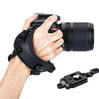 Professional DSLR Camera Wrist Hand Strap Grip for Nikon Z30 D850 D780 D7500 D7200 D7100 D5600 D5500 D5300 D3500 D5 D4 D4s Coolpix P1000 Fujifilm X-H2S X-T5 Olympus OM-5 Panasonic Lumix S5 II S5 IIX
