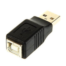 Load image into Gallery viewer, FASEN USB 2.0 BF to AM Adapter , Black
