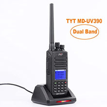 Load image into Gallery viewer, TYT MD-UV390 Digital Dual Band VHF UHF DMR Radio Waterproof Dustproof IP67 Walkie Talkie

