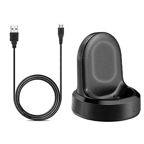 Threeeggs Compatible with Galaxy Watch Charger, Replacement Charging Cradle Dock Cable for Samsung Galaxy Watch SM-R800/SM-R810/SM-R815 Smart Watch