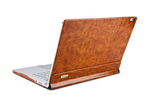 Load image into Gallery viewer, iCarer Surface Book 3/2/1 13.5-inch (i5 CPU) Oil Wax Genuine Leather Versatile 2-in-1 Detachable Magnetic Laptop Case Cover (Brown)
