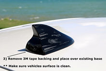 Load image into Gallery viewer, AntennaMastsRus - Functional Black Shark Fin Antenna is Compatible with Audi A6 Avant (1995-2004)
