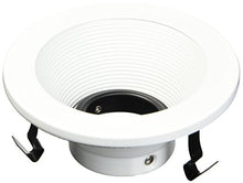 Load image into Gallery viewer, WAC Lighting, 4in Adjustable Step Baffle Trim in White
