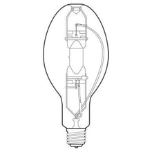 Load image into Gallery viewer, GE Lighting 43828 400-watt 33100H/ 36000V-Lumen ED37 Light Bulb with Mogul Screw E39 Base, Pack of 6

