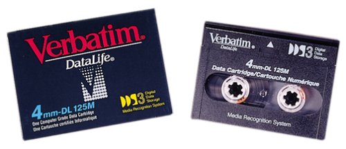 Verbatim 12/24GB DDS3 4MM 125M DAT Cartridge 1-Pack (Discontinued by Manufacturer)