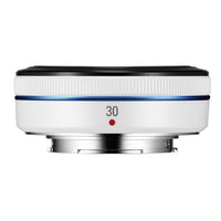 Samsung NX 30mm f/2.0 Camera Lens (White)