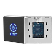 Load image into Gallery viewer, DC12V NC NO Door Exit Release Button Switch Panel LED Light for Door Access Control System

