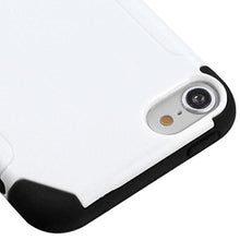 Load image into Gallery viewer, Asmyna White/Black Frosted Fusion Protector Cover for iPod touch 5
