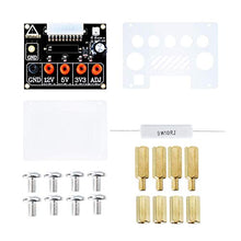Load image into Gallery viewer, ATX Power Supply Breakout Board and Acrylic Case Kit. with ADJ Adjustable Voltage Knob, Supports 3.3V, 5V, 12V and 1.5V-9.0V (ADJ) Output Voltage, 2A Maximum Output, Reset Protection.
