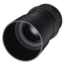 Load image into Gallery viewer, Samyang Lens for Nikon T3.1 100 mm Black
