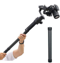 Load image into Gallery viewer, Carbon Fiber Extension Monopod Pole for DJI Ronin S/SC, DH10 Extendable Rod Handheld Stick 13.7-Inch Gimbals Stabilizer Handle Grip Compatible with DJI Ronin-S/SC/Osmo Mobile/Zhiyun Crane/Weebill s
