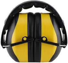 Load image into Gallery viewer, TITUS High Decibel Safety Earmuffs (Standard, Leatherette - Yellow Mild Surface Blemish)
