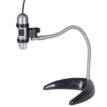 Load image into Gallery viewer, Dino-Lite AM411T-MS22B 1.3MP 10x-50x, 220x Handheld Digital Microscope + Gooseneck Stand
