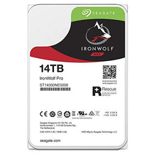 Load image into Gallery viewer, Seagate IronWolf Pro 14TB NAS Internal Hard Drive HDD  CMR 3.5 Inch SATA 6Gb/s 256MB Cache for RAID Network Attached Storage, Data Recovery Service  (ST14000NE0008)
