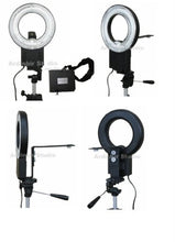 Load image into Gallery viewer, 150W Continuous Video Ring Light for Panasonic HDC-HS250-K, HS300, HS20, HS9, HS350, H200, DX1, SD10K, SD20, SD9, SD1, SD5
