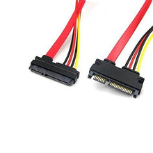 Load image into Gallery viewer, FASEN SATA 7 PIN + 15 PIN Male to Female Cable
