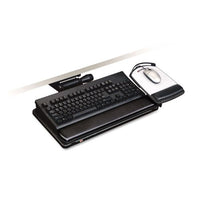 3M Easy-Adjust Keyboard Tray with Adjustable Platform, 23 Inch Track (AKT150LE)