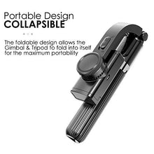 Load image into Gallery viewer, GTS Handheld Stabilizing Gimbal Compatible with iPhone &amp; Android Devices/Vlog Youtuber Live Video Record with Portrait/Landscape and Vertial Rotation - SmoothShot

