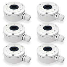 Load image into Gallery viewer, DS-1280ZJ-XS Aluminum Bracket Junction Back Box for Hikvision DS-2CD2042WD-I, 2CD20xx Series Bullet Cameras (6 Pack)
