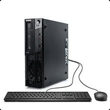 Load image into Gallery viewer, Lenovo Think Center M81 SFF Desktop Computer, Intel Quad Core I5-2400 3.1GHz up to 3.4GHz, 12GB DDR3 RAM, 2TB HDD, DVD, WIFI, BT 4.0, HDMI, VGA, Display port, W10P64 (Renewed)
