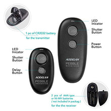 Load image into Gallery viewer, AODELAN Camera Wireless Shutter Release Remote Control for Sony Alpha a7 A7R A7RIII A77II A6000 A3000 A6300 A500 A200 A5100 A9 A560 A700 A850 HX300 RX100 V(A) RX100 VI, Replace RM-L1AM and RM-SPR1

