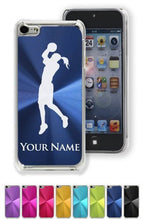 Load image into Gallery viewer, Case for iPhone 5C - Basketball Player Woman - Personalized Engraving Included
