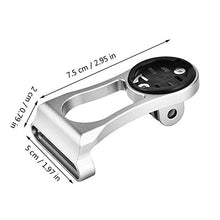 Load image into Gallery viewer, Bicycle Extension Mount, Odometer Computer Aluminium Alloy Extension Mount Bracket(Titanium)
