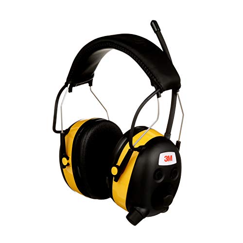 3M WorkTunes Hearing Protector with AM/FM Radio, NRR 24 dB
