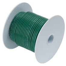 Load image into Gallery viewer, Ancor Green 10 Awg Tinned Copper Wire - 25&#39;
