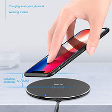 Load image into Gallery viewer, Kurami Qi Certified 5W Wireless Charger Pad Compatible iPhone 11, 11 Pro, 11 Pro Max, Xs Max, XS, XR, X, 8, 8 Plus,Airpods Pro,2, Galaxy S10 S9 S8, Note 10 Note 9 Note 8 (No AC Adapter)
