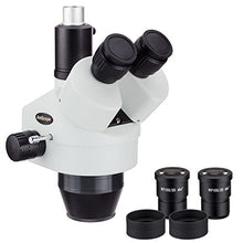 Load image into Gallery viewer, AmScope SM7180T 7X-180X Trinocular Zoom Power Stereo Microscope Head
