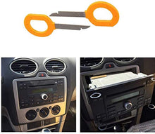 Load image into Gallery viewer, 4 Car Stereo Radio Removal Tools Keys Compatible with VW - SEAT - Audi - Skoda - Ford

