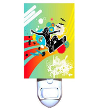 Load image into Gallery viewer, Skateboard Flyer Decorative Night Light
