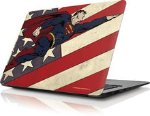 Load image into Gallery viewer, Skinit Decal Laptop Skin Compatible with MacBook Air 13.3 (2010-2017) - Officially Licensed Warner Bros Superman American Flag Design
