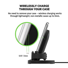 Load image into Gallery viewer, Belkin Boost Up Wireless Charging Dock (Apple Charging Station for IPhone + Apple Watch + USB Port) Apple Watch Charging Stand, iPhone Charging Station, iPhone Charging Dock (Black)
