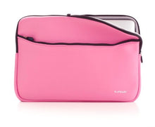 Load image into Gallery viewer, iPearl 13-inch Soft Neoprene Sleeve Case for MacBook &amp; UltraBook Laptop (Built-in External Pocket) (Pink)
