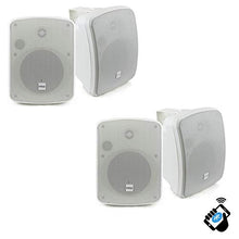Load image into Gallery viewer, Pyle PDWR54BTW Bluetooth 600W Waterproof 5.25&quot; Powered Outdoor Speakers (2 Pair)
