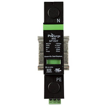 Load image into Gallery viewer, ASI ASISP150T UL 1449 3rd Ed. DIN Rail Mounted Surge Protection Device, 1 Pole, 48 VAC, Pluggable GDT Module
