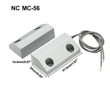 Load image into Gallery viewer, uxcell Rolling Door Contact Magnetic Reed Switch Alarm with 2 Wires for N.C. Applications MC-56
