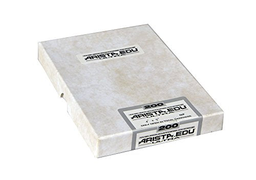 Arista EDU Ultra 200 ISO Black & White Film, 4x5, 50 Sheets