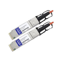 Load image into Gallery viewer, ADD-ON-COMPUTER PERIPHERALS, L AddOn MSA and TAA Compliant 40GBase-AOC QSFP+ to QSFP+ Direct Attach Cable (850nm; MMF; 25m) QSFP-40G-AOC25M-AO
