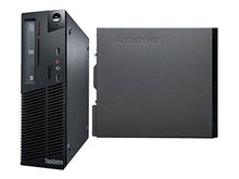 Load image into Gallery viewer, Lenovo ThinkCentre M72e Small Form Factor (SFF) Business Desktop, Intel Quad Core i5-3470 Up to 3.6GHz CPU, 8GB DDR3 RAM, 128GB SSD + 500GB HDD, DVD, WiFi, Windows 10 Pro (Renewed)
